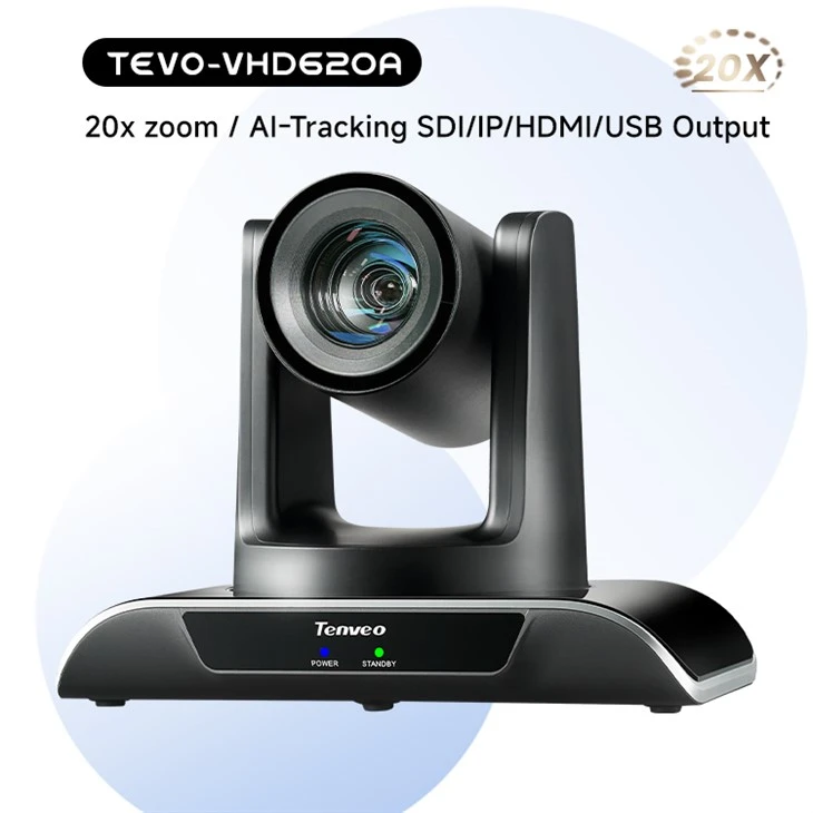 20x Optical Zoom Live Streaming IP камера